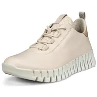 ECCO Gruuv W Limestone Powder Sneaker, 39 EU Schmal