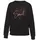 LASCANA Sweatshirt mit Herz-Leo-Druck schwarz 44/46