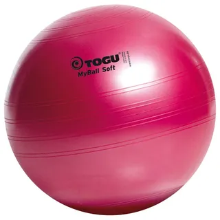 Togu Gymnastikball My-Ball Soft, rubinrot, 75 cm,