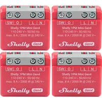 Shelly Relais 1PM Mini Gen4, 8 A, WLAN, Bluetooth,