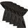 Beautissu Stehtischhusse Premium Schwarz Ø 70-75 cm