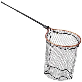 Savage Gear Full Frame Round Kescher Grey/Gold 150 cm