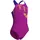 Arena Tales V Back Badeanzug Very Fuchsia/Neon Blue 164