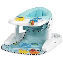 Baby Einstein Baby Einstein, Sea of Support 2-in-1 Sit-Up Bodensitz, mit abnehmbarem Tablett und Spielzeug