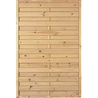 Tetzner & Jentzsch Sichtschutzelement 120 x 180 cm Grün Holz 2 St.