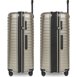 pactastic Collection 04 Trolley L 4-Rollen Cabin 75 cm / 110 l beige/braun