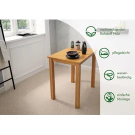 woodroom Kota 70 x 75 x 50 cm braun