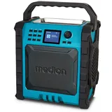 Medion® Baustellenradio MEDION® LIFE® P66896 (MD43896) Baustellenradio (AM/FM, DAB+, MW/UKW, 30 W) grün