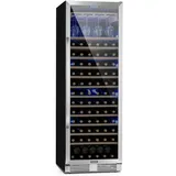 Klarstein Vinovilla Grande 165 Built-in Uno Weinkühlschrank 425l 165Fl. Glastür