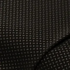 Stretch-Stoff "Noppen", schwarz