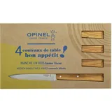 Opinel Messersatz Esprit Sud, Olivenholz Tafelmesser, Mehrfarbig, 0.5 cm