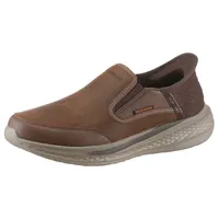 SKECHERS Herren Slipper, braun(brauncdb), Gr. 46