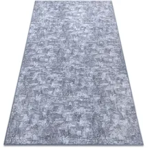 RugsX Teppich Teppichboden Solid Grau, 90 Beton Grey 100x300 cm,