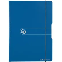 Herlitz Klemmbrettmappe easy orga 300000720 DIN A4 blau