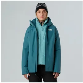 The North Face 3-in-1-Funktionsjacke »W INLUX TRICLIMATE - EU« 1 Stk. tlg. 3-in-1, warm, wasserdicht, feminin – Übergangsjacke The North Face Space Dark Heather-Blue Eclipse