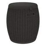 vidaXL Gartenbox 4-in-1 42,5 x 42,5 x 44 cm Schwarz