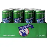 12 Dosen Ahoj Brause Waldmeister inc. 3,00€ EINWEG a 0,33 L Ahojbrause