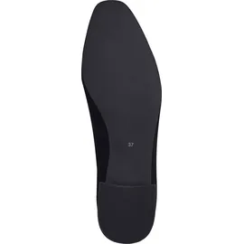 Marco Tozzi by Guido Maria Kretschmer Damen Ballerinas mit Blockabsatz Elegant, Schwarz (Schwarz), 39 EU