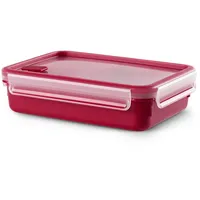 Emsa Frischhaltedose rechteckig rot 16,3 x 5,8 x 22,5 cm 1,2 l