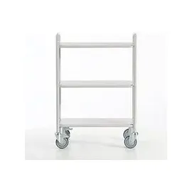 ROLLCART Bürowagen 80 x 110 x 38 cm grau/weiß