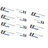 Vago-Tools 12 tlg Set Schraubzwingen 150/200/250*50mm je 4 Leimzwinge Klemmzwinge