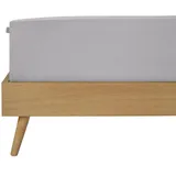 SCHIESSER Spannbettlaken Jersey-Elasthan 100 x 200 cm Hellgrau