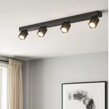 Ideal Lux RUDY 4xGU10 schwarz
