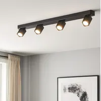 Ideal Lux RUDY 4xGU10 schwarz