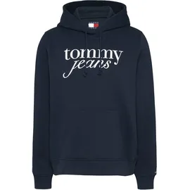 Tommy Jeans Curve Kapuzensweatshirt »TJW REG ESS LOGO HOODIE EXT«, in Großen Größen, Kapuze, Logo-Flag TOMMY JEANS Curve Dark Night Navy XL (42)