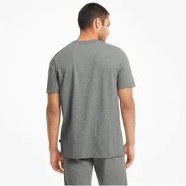 Puma Essential Logo T-Shirt Herren 03 medium gray heather M