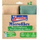 Spontex Microfibre Recyclingfasern 19.700.158 , 1 Packung = 2 Stück