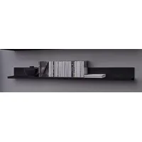 Höltkemeyer Wandregal Flame 90 x 16 x 9 cm Schwarz