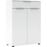 Innostyle Santorin Aktenschrank 80 x 38 x 110 cm weiß