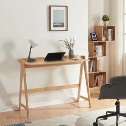 Schreibtisch Härryda Bambus 107x47x81 cm Natur
