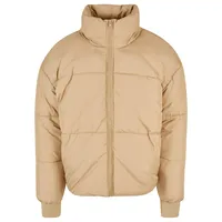 URBAN CLASSICS Short Big Puffer Jacket in beige Größe 3XL