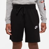 Nike Jungen Sportswear Shorts, Black/White/White, S