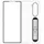 Samsung Galaxy Z Fold6 Clear Case transparent