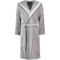 CAWÖ Bademäntel Herren Kapuze Luxury Home 5841 stein - 37 L Weiss
