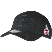 1. FC Köln Cap Schwarzer Weg schwarz Einheitsgröße