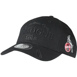 1. FC Köln Cap Schwarzer Weg schwarz Einheitsgröße