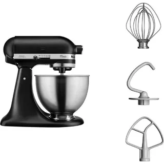 KitchenAid Classic 5K45SS matt schwarz