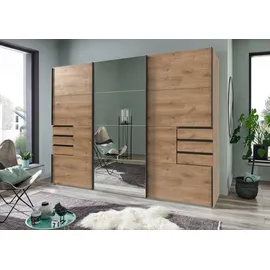 Premium Living Schwebetürenschrank Saigon 270 x 208 x 0 cm Braun