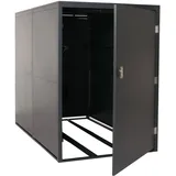MCW Fahrradgarage MCW-L56c Fahrradbox abschließbar anthrazit 160x113x209cm