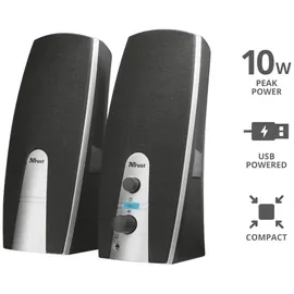 Trust MiLa 2.0 System schwarz