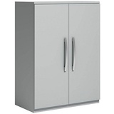 Röhr-Bush röhr Aktenschrank Techno, 019-330-9310-93-B1 hellgrau 2 Fachböden 81,9 x 43,0 x 111,7 cm