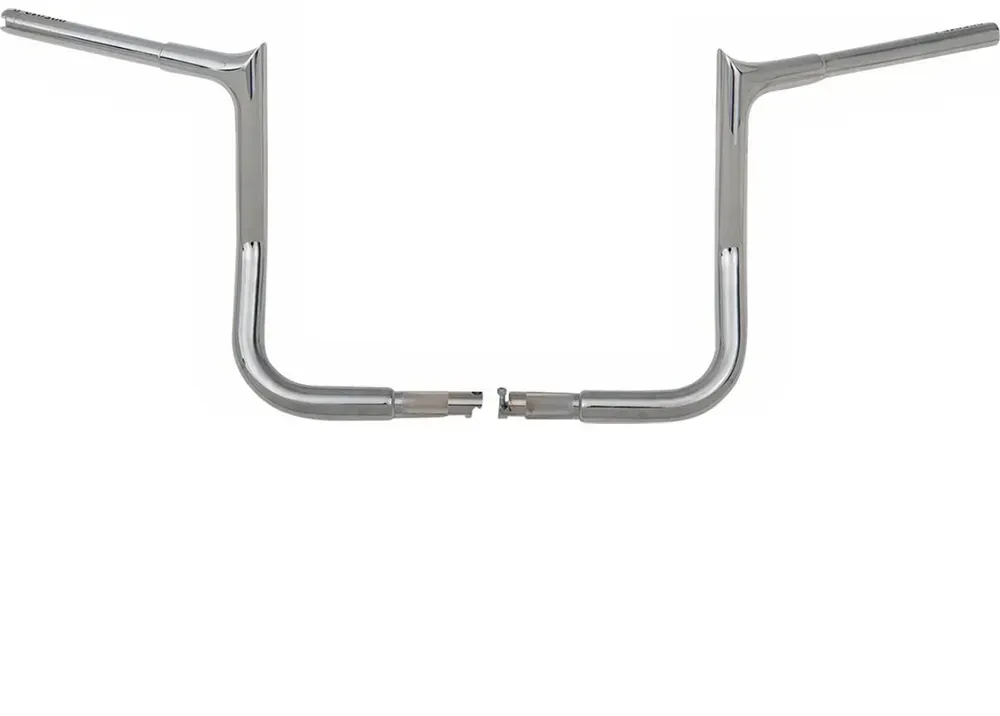Fat Baggers Inc. Pionted Top 1.25 12 Flh Lenker - Chrome - One Size
