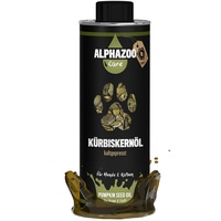 alphazoo Premium Kürbiskernöl für Hunde und Katzen
