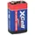 XCell 2x Lithium 9V Block Hochleistungs- Batterien für Rauchmelder / Feuermelder - 10 Jahre Batterie Lebensdauer