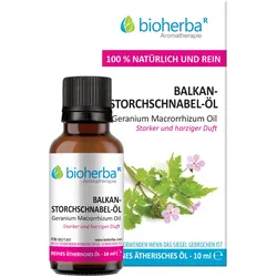Bioherba Balkan-Storchschnabel-Öl Reines ätherisches Öl 10 ml