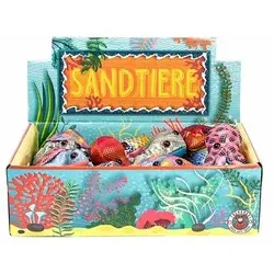 TRENDHAUS Spielfiguren Sandtiere sortiert 951670 im Display